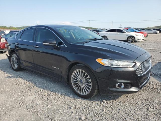 3FA6P0RU2DR388713 - 2013 FORD FUSION TITANIUM HEV BLACK photo 4