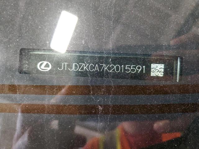 JTJDZKCA7K2015591 - 2019 LEXUS RX 350 L GRAY photo 13