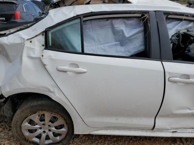 5YFEPMAE9MP186586 - 2021 TOYOTA COROLLA LE 白色 照片 10