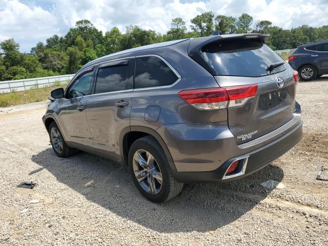 5TDYZRFHXJS263816 - 2018 TOYOTA HIGHLANDER LIMITED GRAY photo 2