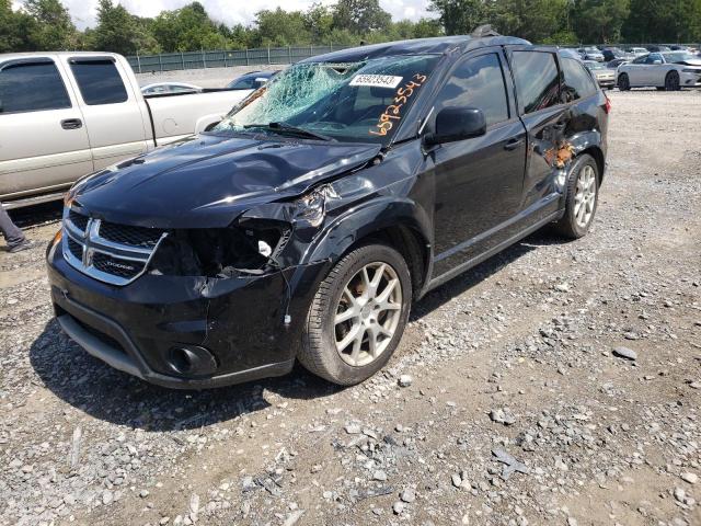 3C4PDCBG0CT150728 - 2012 DODGE JOURNEY SXT BLACK photo 1