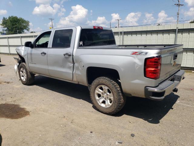 3GCUKRECXEG463205 - 2014 CHEVROLET SILVERADO K1500 LT SILVER photo 2