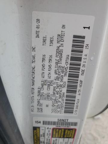 5TFSX5EN7LX073044 - 2020 TOYOTA TACOMA ACCESS CAB Beyaz fotoğraf 13