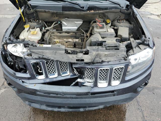 1C4NJCEA0ED643776 - 2014 JEEP COMPASS LATITUDE 灰色 照片 12