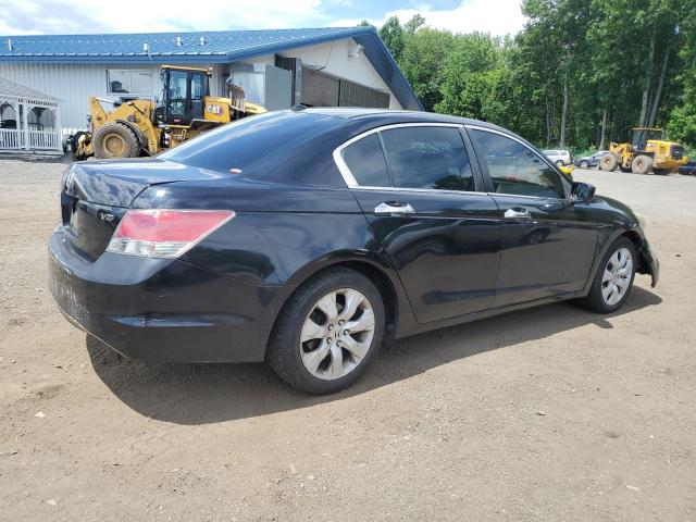 1HGCP36808A063484 - 2008 HONDA ACCORD EXL 黑色 照片 3