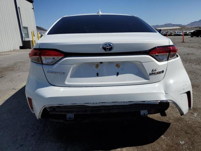 JTDBDMHE2RJ006121 - 2024 TOYOTA COROLLA LE WHITE photo 6