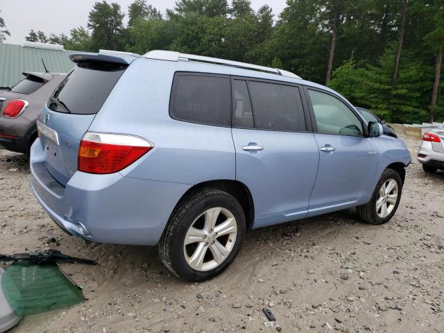 JTEES42A092119788 - 2009 TOYOTA HIGHLANDER LIMITED BLUE photo 3