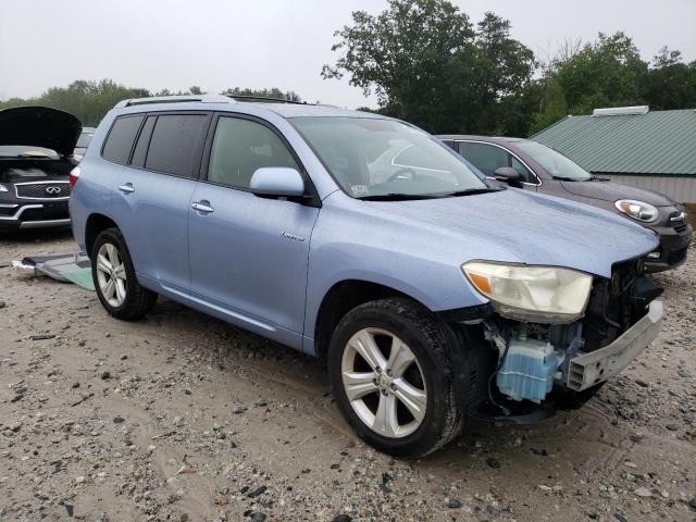 JTEES42A092119788 - 2009 TOYOTA HIGHLANDER LIMITED BLUE photo 4