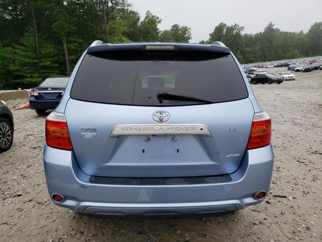 JTEES42A092119788 - 2009 TOYOTA HIGHLANDER LIMITED BLUE photo 6