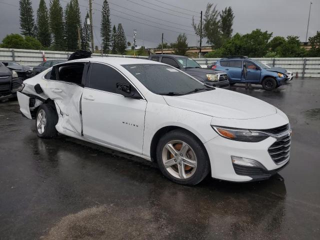 1G1ZB5ST0MF040953 - 2021 CHEVROLET MALIBU LS 白色 照片 4