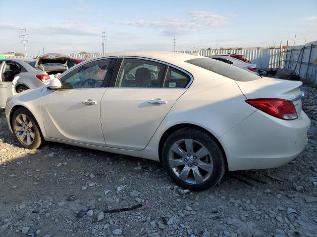 2G4GS5EV4D9249709 - 2013 BUICK REGAL PREMIUM WHITE photo 2