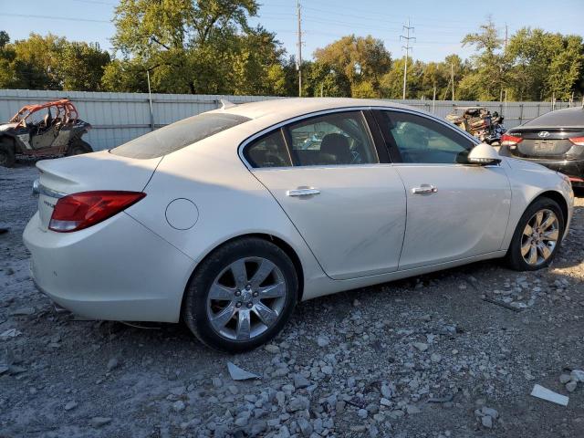 2G4GS5EV4D9249709 - 2013 BUICK REGAL PREMIUM WHITE photo 3