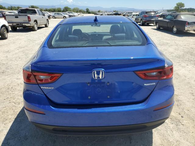 19XZE4F51KE033537 - 2019 HONDA INSIGHT EX Azul foto 6