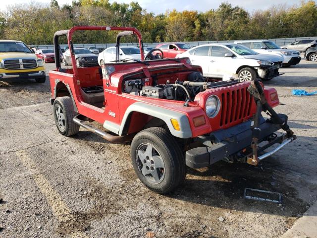 1J4FY29P2VP512074 - 1997 JEEP WRANGLER / SE RED photo 1