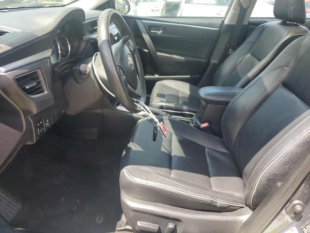 2T1BURHE0GC668544 - 2016 TOYOTA COROLLA L CHARCOAL photo 7