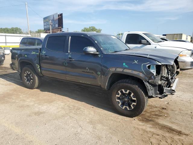 3TMCZ5ANXMM403240 - 2021 TOYOTA TACOMA DOUBLE CAB GRAY photo 4