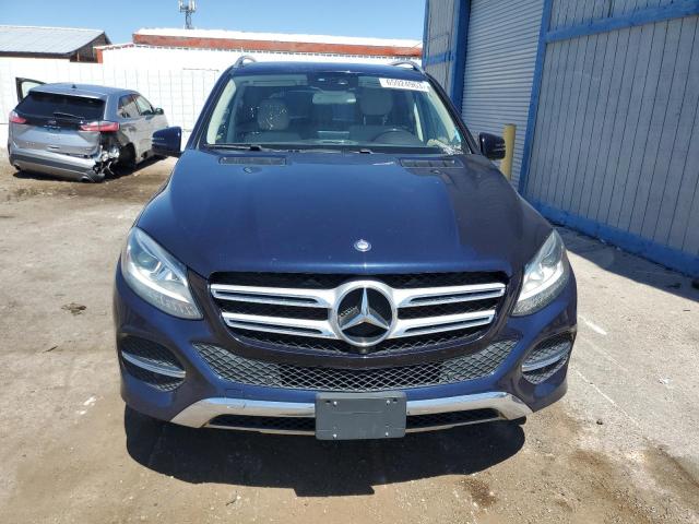 4JGDA5JB4HA937320 - 2017 MERCEDES-BENZ GLE 350 BLUE photo 5