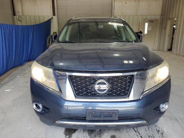 5N1AR2MM7FC651387 - 2015 NISSAN PATHFINDER S أزرق صورة 5