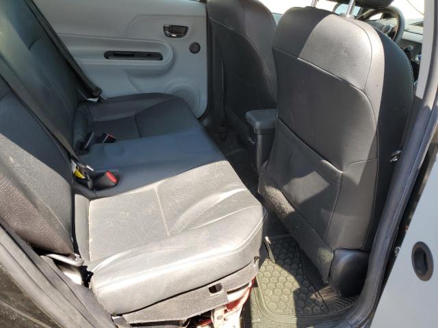 JTDKDTB39C1007680 - 2012 TOYOTA PRIUS C BLACK photo 10