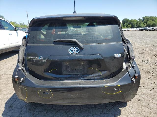 JTDKDTB39C1007680 - 2012 TOYOTA PRIUS C BLACK photo 6