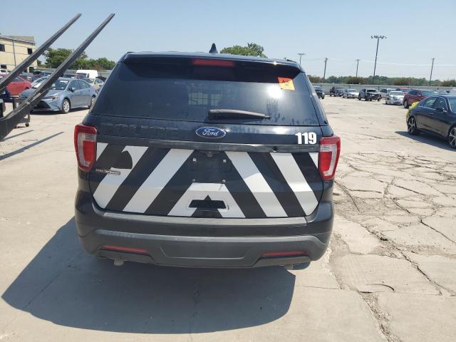 1FM5K8AR6KGB55461 - 2019 FORD EXPLORER POLICE INTERCEPTOR 黑色 照片 6