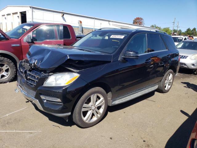 4JGDA5HB0DA158058 - 2013 MERCEDES-BENZ ML 350 4MATIC BLACK photo 1