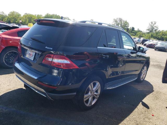 4JGDA5HB0DA158058 - 2013 MERCEDES-BENZ ML 350 4MATIC BLACK photo 3