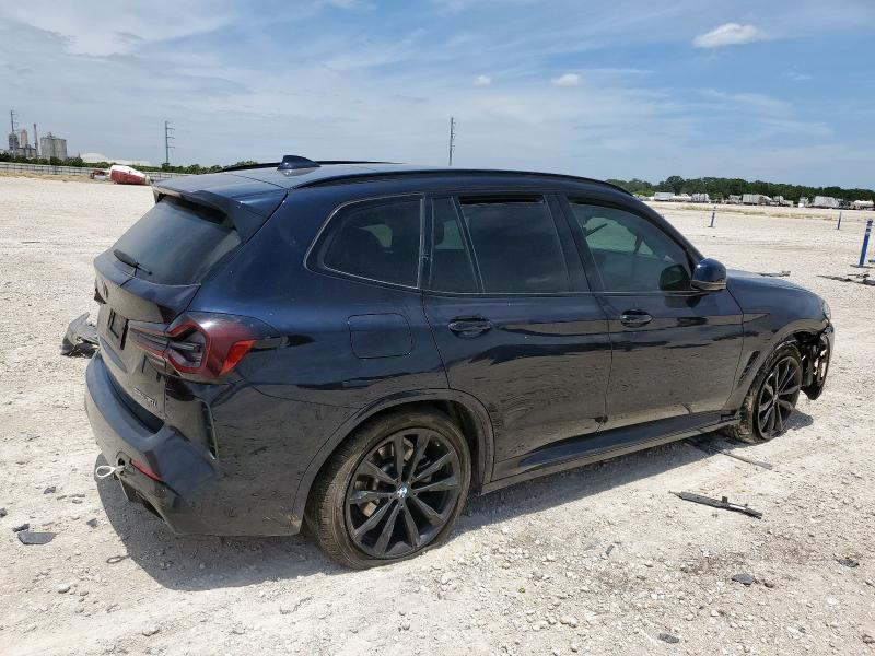 5UX43DP01P9P29585 - 2023 BMW X3 SDRIVE30I BLUE photo 3