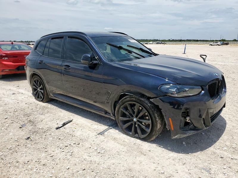 5UX43DP01P9P29585 - 2023 BMW X3 SDRIVE30I BLUE photo 4