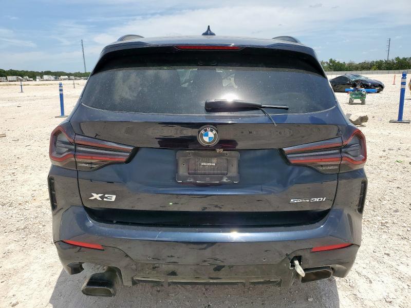 5UX43DP01P9P29585 - 2023 BMW X3 SDRIVE30I BLUE photo 6