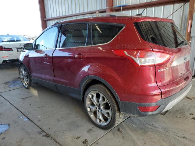 1FMCU9J91EUA83663 - 2014 FORD ESCAPE TITANIUM RED photo 2