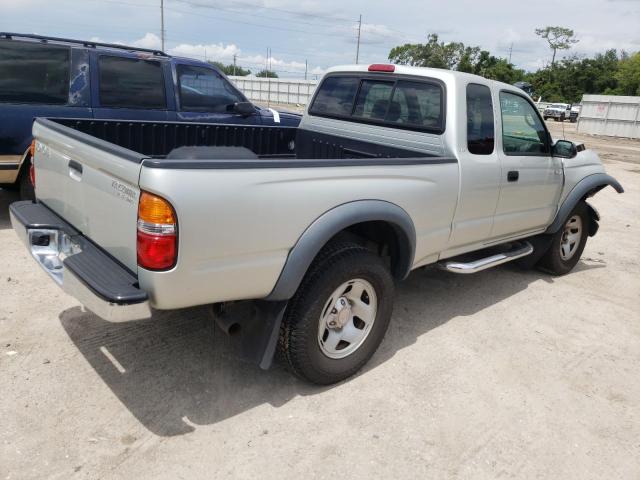5TESM92NX4Z349859 - 2004 TOYOTA TACOMA XTRACAB PRERUNNER ნაცრისფერი ფოტო 3
