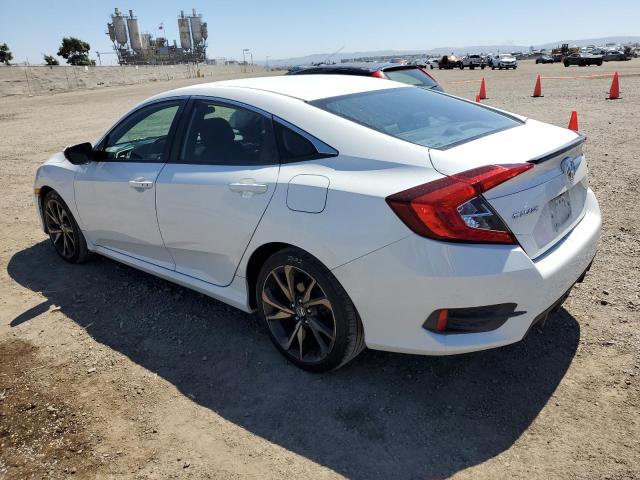 2HGFC2F82KH558300 - 2019 HONDA CIVIC SPORT თეთრი ფოტო 2