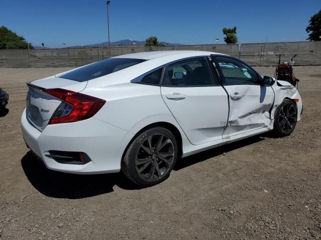 2HGFC2F82KH558300 - 2019 HONDA CIVIC SPORT თეთრი ფოტო 3