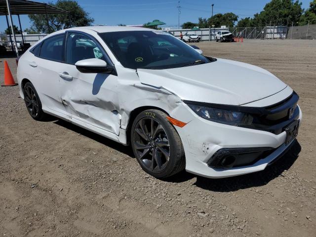 2HGFC2F82KH558300 - 2019 HONDA CIVIC SPORT თეთრი ფოტო 4