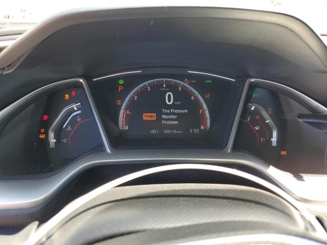 2HGFC2F82KH558300 - 2019 HONDA CIVIC SPORT თეთრი ფოტო 9