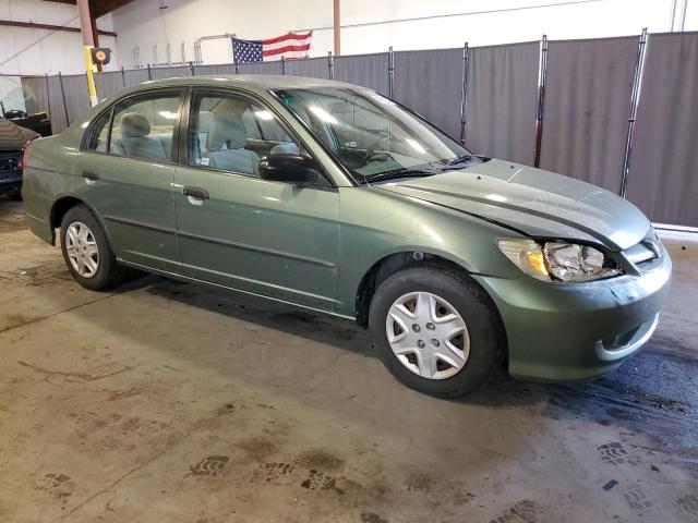 2HGES16384H592693 - 2004 HONDA CIVIC DX VP Yaşıl foto 4