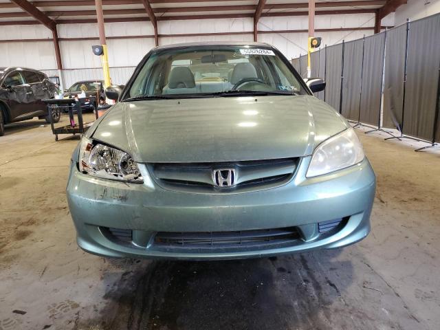 2HGES16384H592693 - 2004 HONDA CIVIC DX VP Yaşıl foto 5