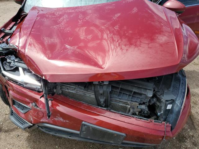 3VV2B7AX7KM142127 - 2019 VOLKSWAGEN TIGUAN SE RED photo 12