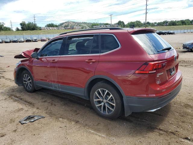 3VV2B7AX7KM142127 - 2019 VOLKSWAGEN TIGUAN SE RED photo 2