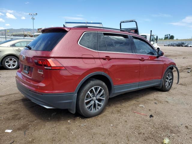 3VV2B7AX7KM142127 - 2019 VOLKSWAGEN TIGUAN SE RED photo 3