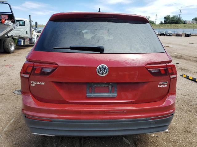 3VV2B7AX7KM142127 - 2019 VOLKSWAGEN TIGUAN SE RED photo 6