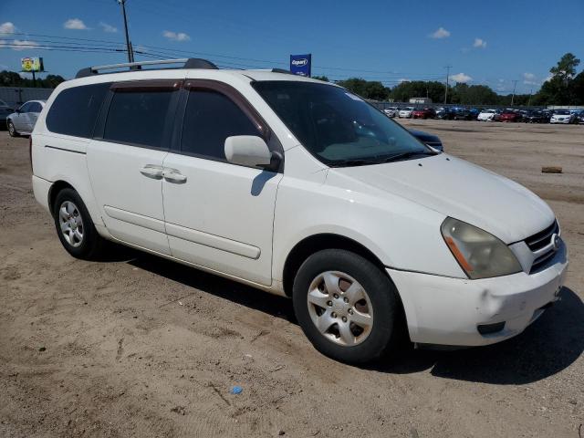 KNDMB233876163242 - 2007 KIA SEDONA EX WHITE photo 4