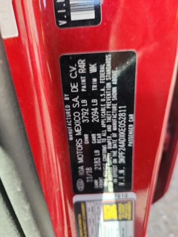 3KPF24ADXKE052811 - 2019 KIA FORTE FE 红色 照片 13