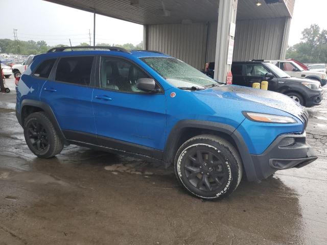 1C4PJMBS2HW590535 - 2017 JEEP CHEROKEE TRAILHAWK Mavi foto 4