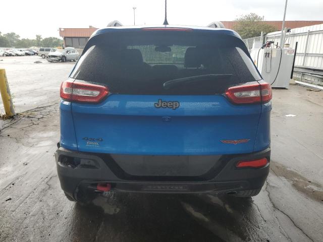 1C4PJMBS2HW590535 - 2017 JEEP CHEROKEE TRAILHAWK Mavi foto 6