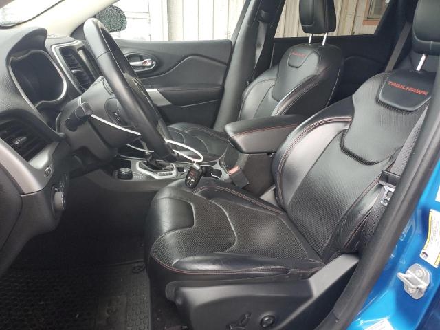 1C4PJMBS2HW590535 - 2017 JEEP CHEROKEE TRAILHAWK Mavi foto 7