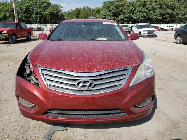 KMHFG4JGXDA257865 - 2013 HYUNDAI AZERA RED photo 5