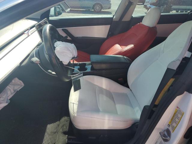 5YJ3E1EA0KF445123 - 2019 TESLA MODEL 3 Beyaz fotoğraf 7