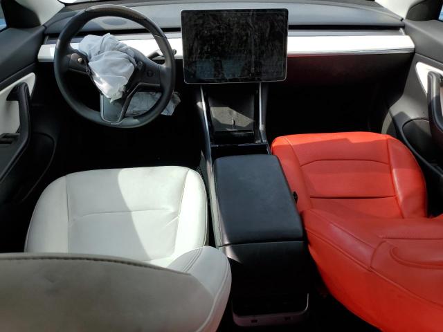 5YJ3E1EA0KF445123 - 2019 TESLA MODEL 3 Beyaz fotoğraf 8